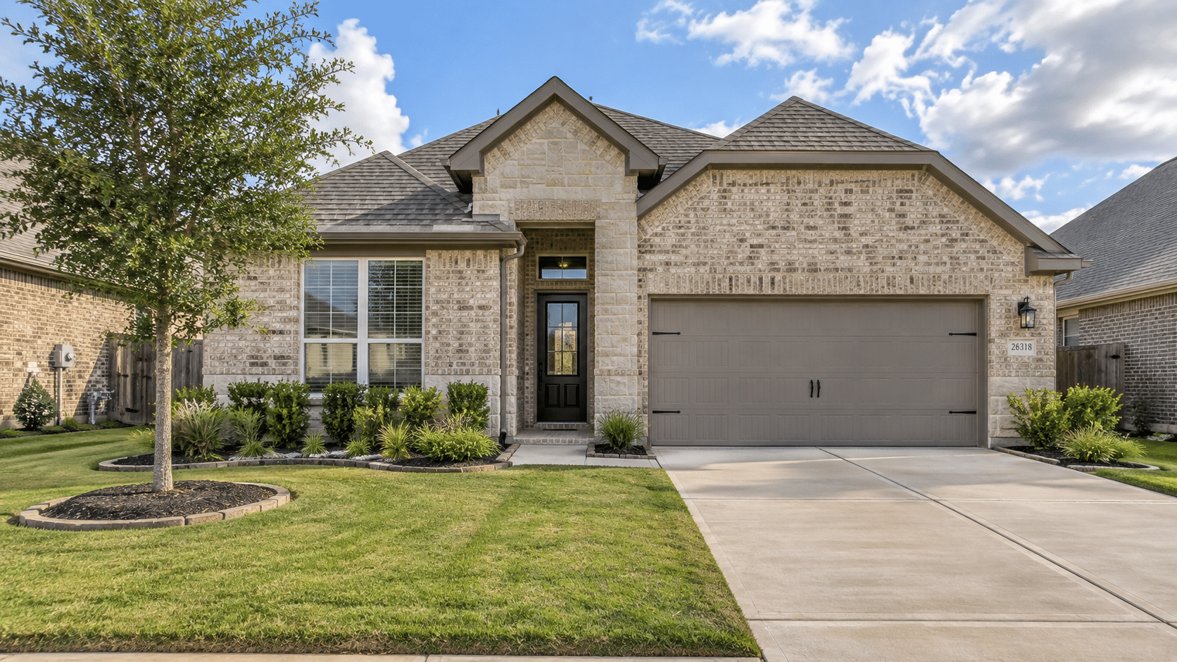 A beautiful home exterior